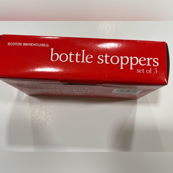 Boston Warehouse Bottle Stoppers (set of 3) - Picture 2 of 4